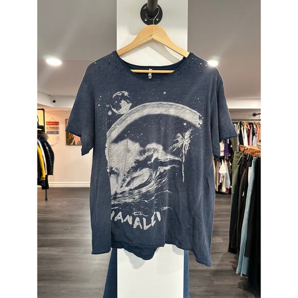 Magnolia Pearl Tops - Magnolia Pearl Hanalei T-shirt O/S